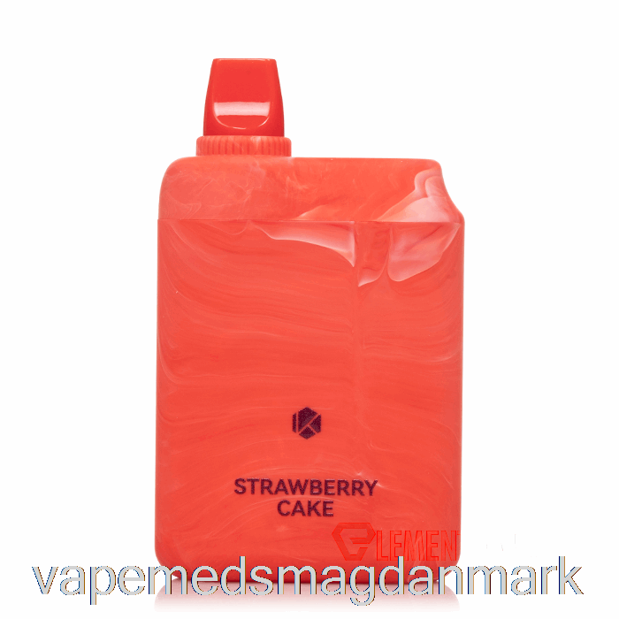 Vape Væske Kadobar X Pk Mærker Pk5000 Engangs Jordbærkage